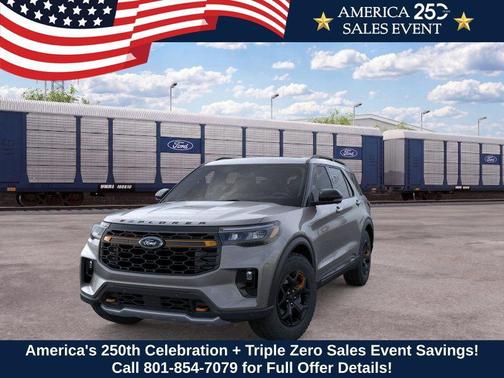 Carbonized Gray Metallic 2026 Ford Explorer Tremor