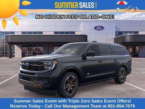 AGATE BLACK METALLIC 2026 Ford Expedition Max King Ranch