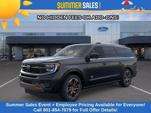 AGATE BLACK METALLIC 2026 Ford Expedition Max King Ranch