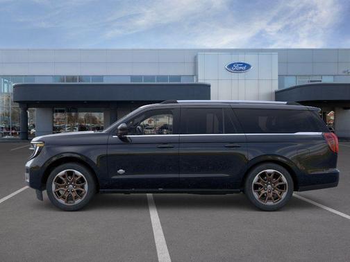 AGATE BLACK METALLIC 2026 Ford Expedition Max King Ranch