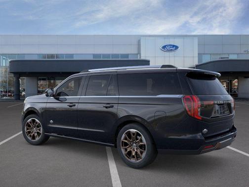 AGATE BLACK METALLIC 2026 Ford Expedition Max King Ranch