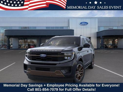 AGATE BLACK METALLIC 2026 Ford Expedition Max King Ranch