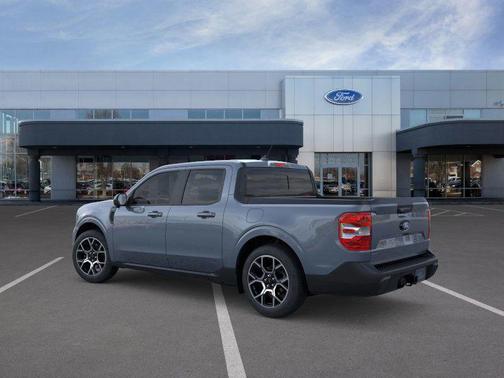 Azure Gray Metallic Tri-Coat 2026 Ford Maverick Lariat