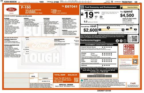 Oxford White 2026 Ford F-150 XLT