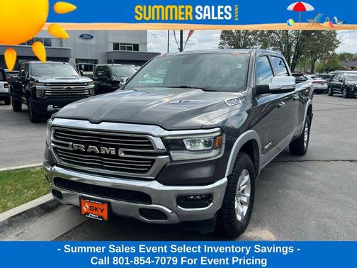 Granite Crystal Metallic Clearcoat 2020 RAM 1500 Laramie