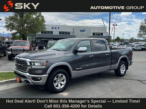 Granite Crystal Metallic Clearcoat 2020 RAM 1500 Laramie