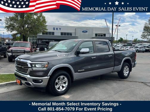 Granite Crystal Metallic Clearcoat 2020 RAM 1500 Laramie