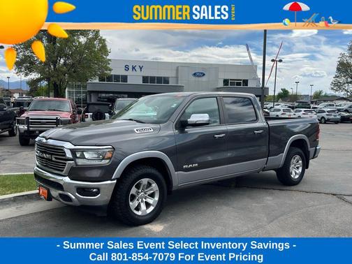 Granite Crystal Metallic Clearcoat 2020 RAM 1500 Laramie