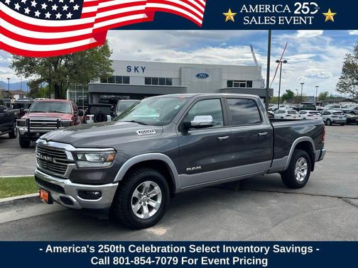 Granite Crystal Metallic Clearcoat 2020 RAM 1500 Laramie