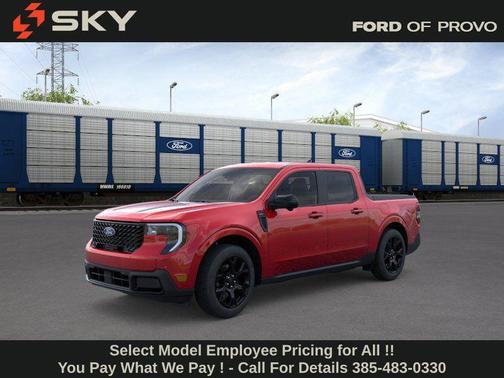 Ruby Red Metallic Tinted Clearcoat 2026 Ford Maverick Lariat