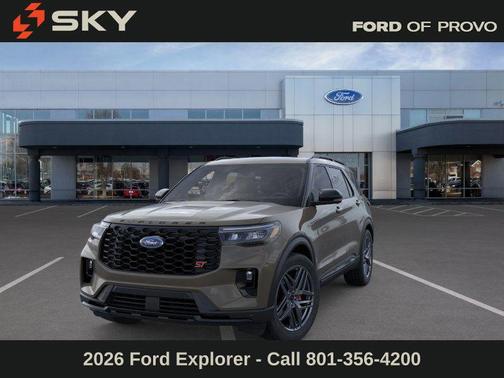Marsh Gray 2026 Ford Explorer ST