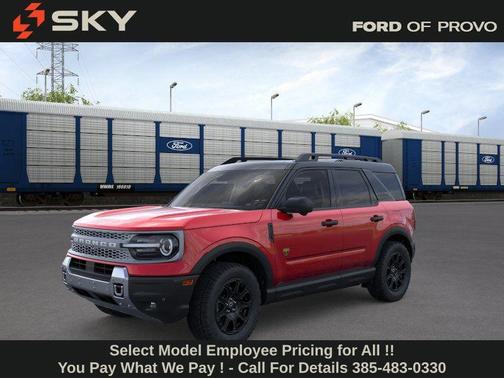 Ruby Red Metallic Tinted Clearcoat 2026 Ford Bronco Sport Badlands