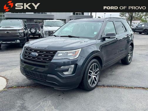 Quartz Metallic 2017 Ford Explorer sport