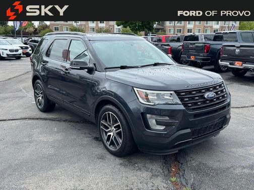 Quartz Metallic 2017 Ford Explorer sport