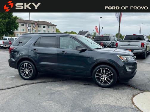 Quartz Metallic 2017 Ford Explorer sport