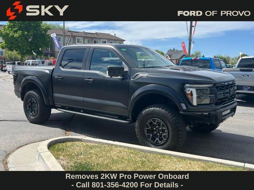 Black Metallic 2024 Ford F-150 Raptor