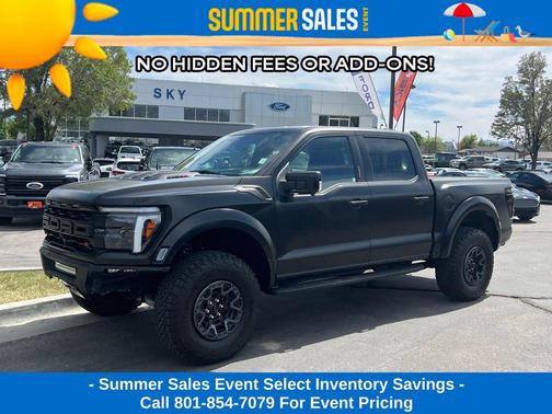 Black Metallic 2024 Ford F-150 Raptor