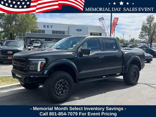 Black Metallic 2024 Ford F-150 Raptor