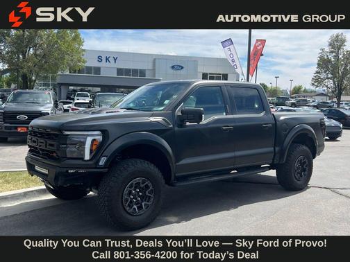 Black Metallic 2024 Ford F-150 Raptor