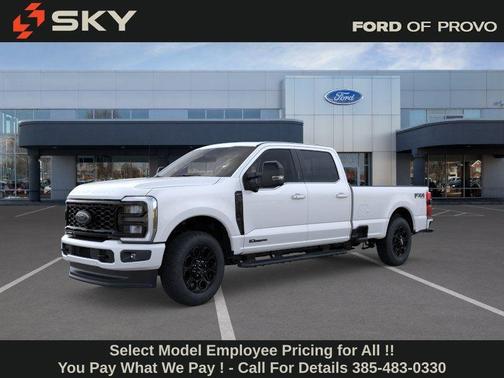 Star White Metallic Tri-Coat 2026 Ford F-350 Lariat