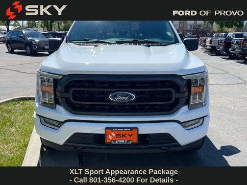 White 2022 Ford F-150 XLT
