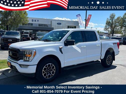 White 2022 Ford F-150 XLT