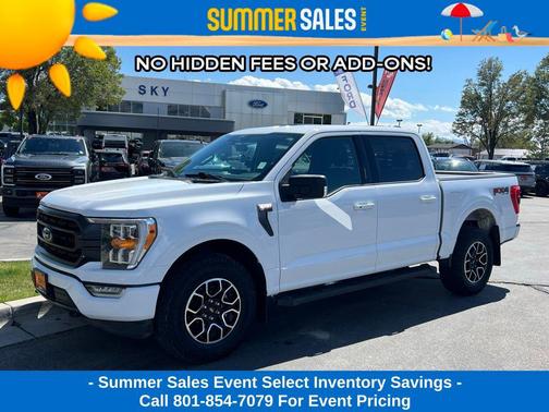 White 2022 Ford F-150 XLT