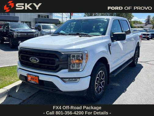 White 2022 Ford F-150 XLT
