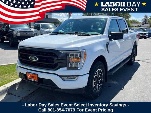 White 2022 Ford F-150 XLT