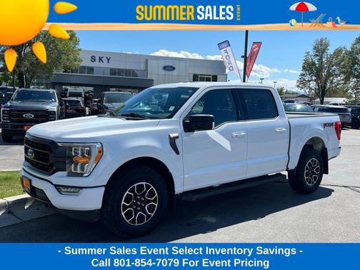 White 2022 Ford F-150 XLT