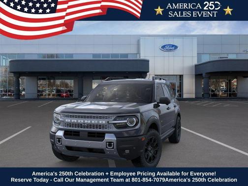 SHADOW BLACK 2026 Ford Bronco Sport Badlands