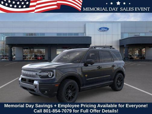 SHADOW BLACK 2026 Ford Bronco Sport Badlands