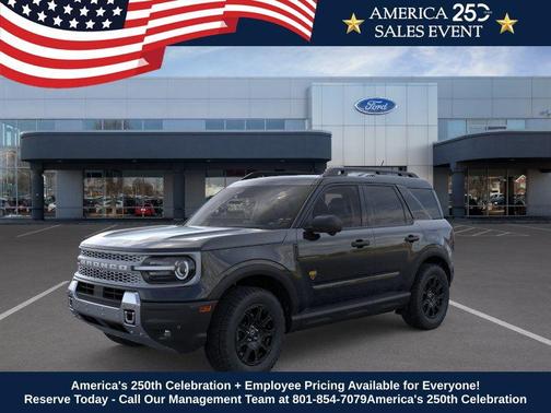 SHADOW BLACK 2026 Ford Bronco Sport Badlands