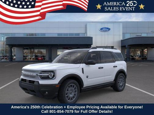 Space White Metallic 2026 Ford Bronco Sport Big Bend