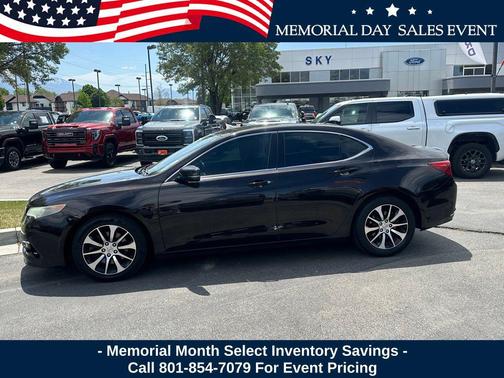 Black 2015 Acura TLX Tech