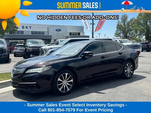 Black 2015 Acura TLX Tech