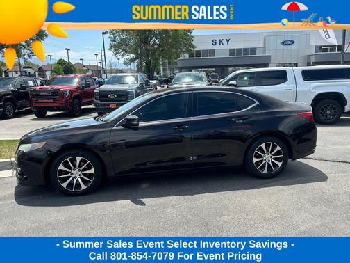 Black 2015 Acura TLX Tech