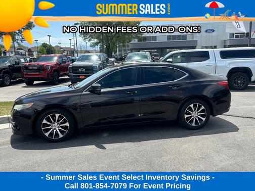 Black 2015 Acura TLX Tech