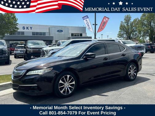 Black 2015 Acura TLX Tech