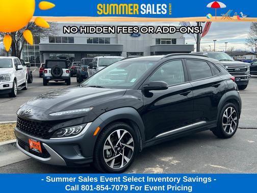 Abyss Black Pearl 2023 Hyundai KONA Limited