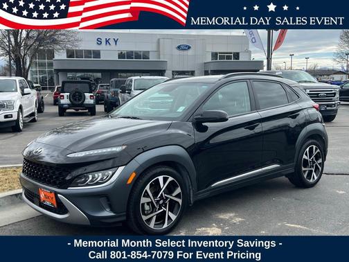 Abyss Black Pearl 2023 Hyundai KONA Limited