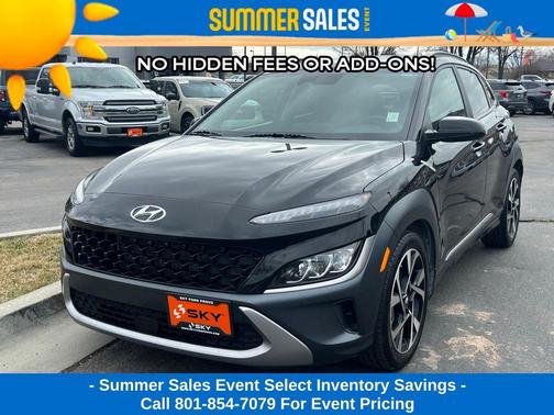 Abyss Black Pearl 2023 Hyundai KONA Limited