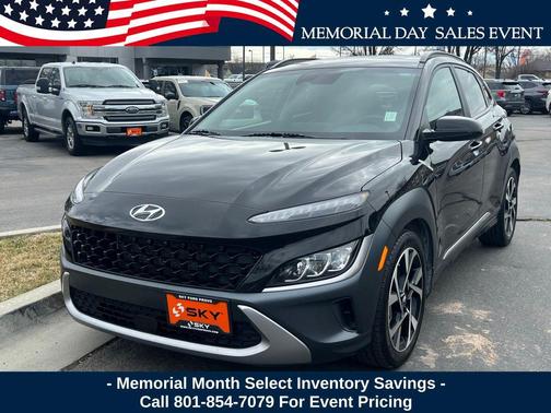 Abyss Black Pearl 2023 Hyundai KONA Limited