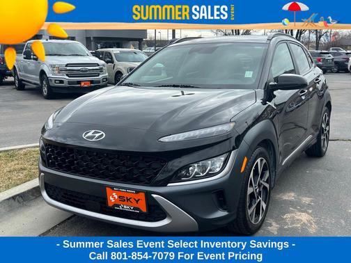 Abyss Black Pearl 2023 Hyundai KONA Limited