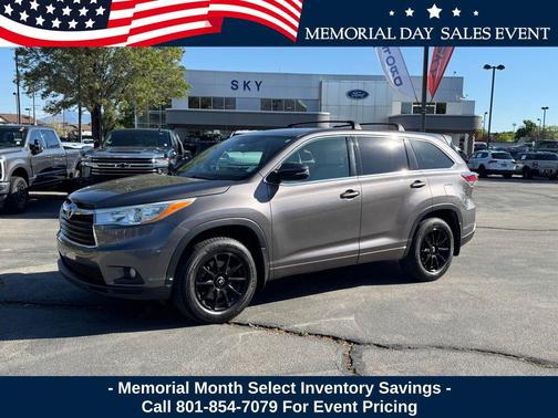 Predawn Gray Mica 2014 Toyota Highlander LE Plus
