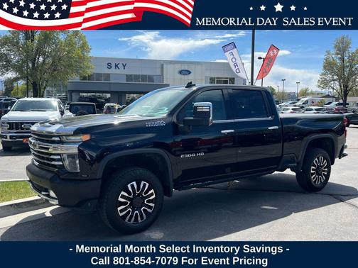 White 2020 Chevrolet Silverado 2500 High Country