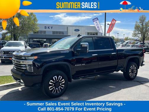 White 2020 Chevrolet Silverado 2500 High Country