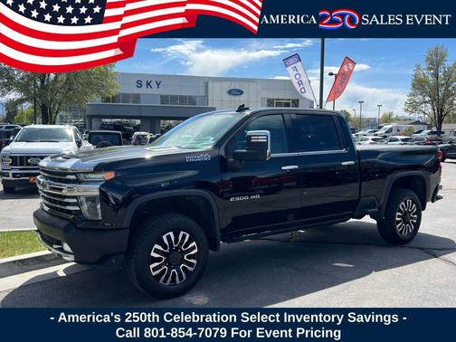 White 2020 Chevrolet Silverado 2500 High Country