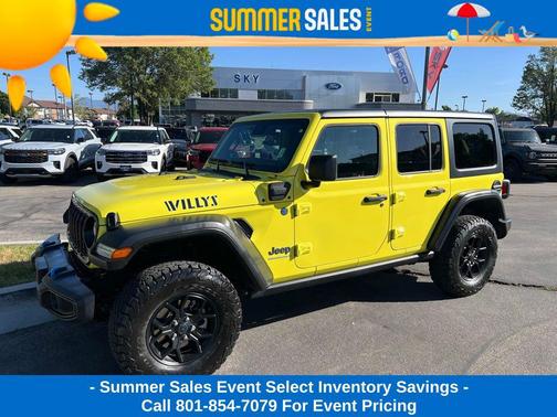 High Velocity Clearcoat 2024 Jeep Wrangler 4xe Willys