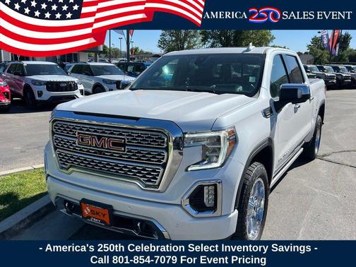 White Frost Tricoat 2021 GMC Sierra 1500 Denali